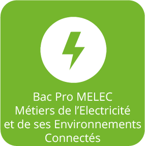 Icône Bac Pro Métiers de l'électricité